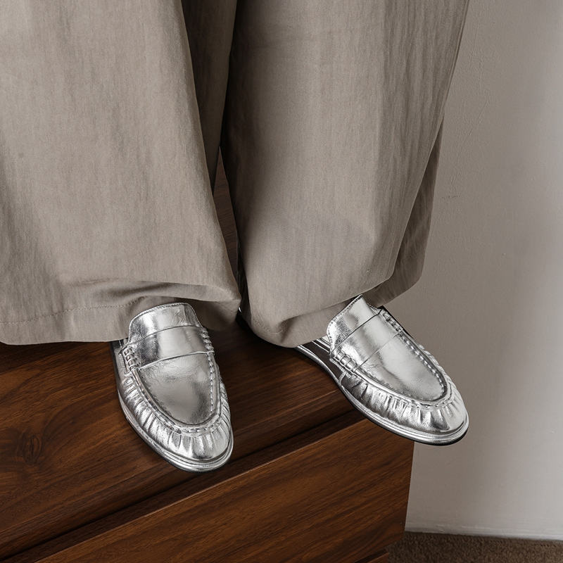 Women'S Fashion Loafers - 2026 New Classic Genuine Leather Women
