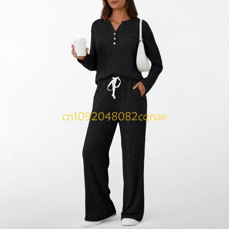 Womens 2 Piece Lounge Sets Fal - Women'S Fashion Pajamas 评论和价格