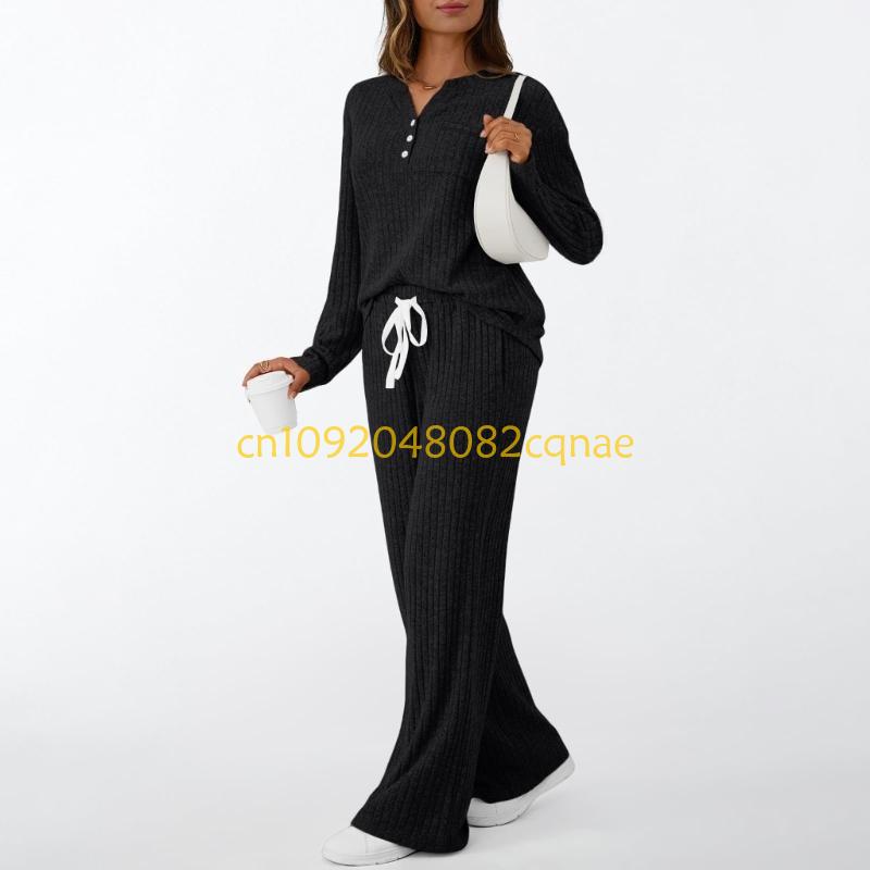 Womens 2 Piece Lounge Sets Fal - Women'S Fashion Pajamas 评论和价格