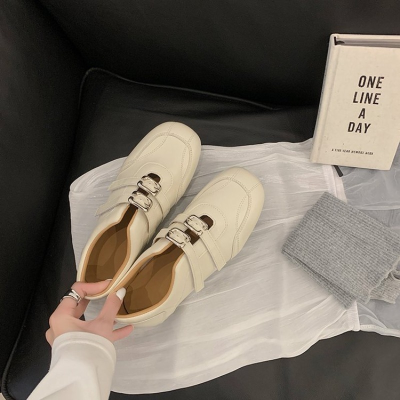 Fashion Women Round Toe Double - Women'S Fashion Loafers 评论和价格