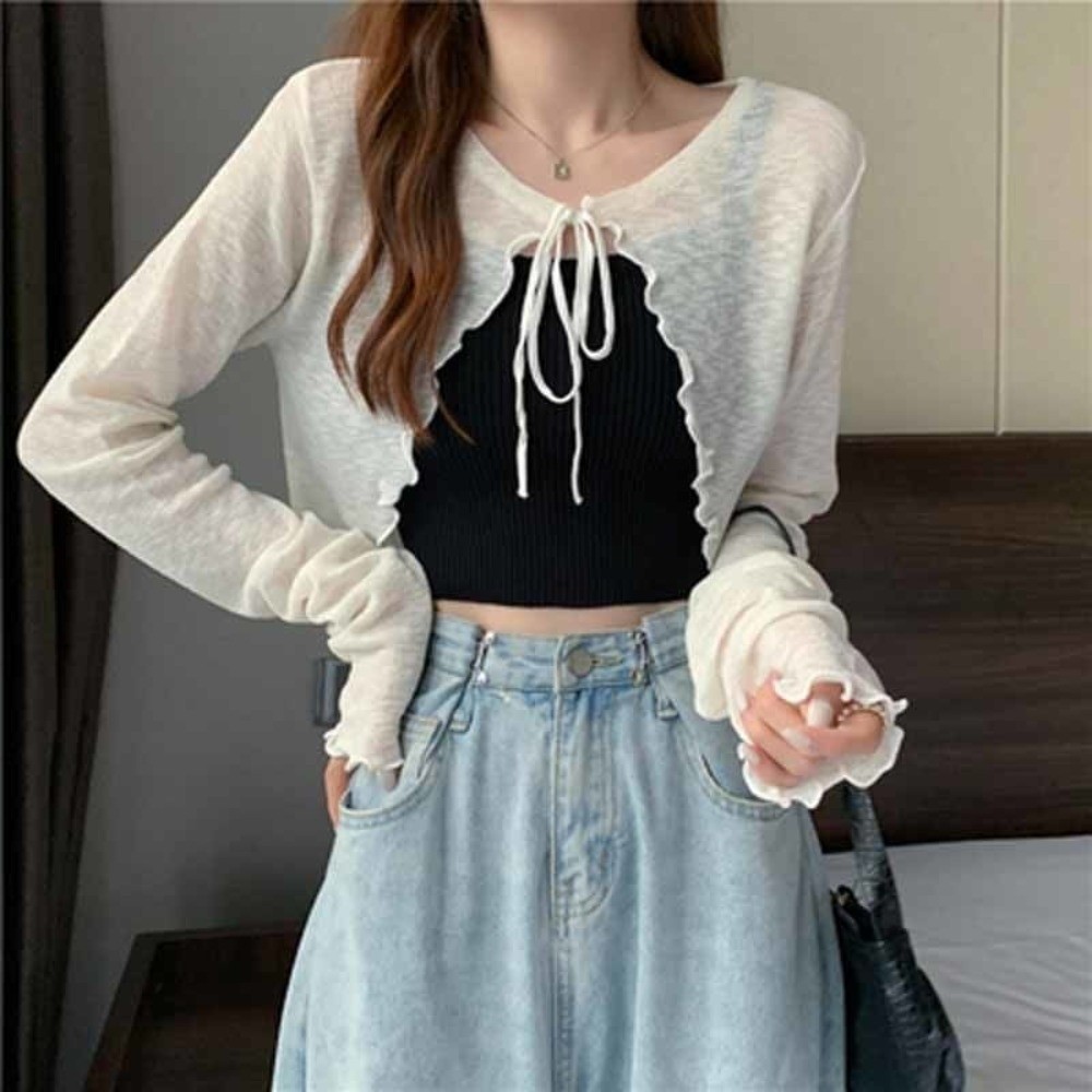Fashion Thin Sun Protected Car - Women'S Fashion Knitwear 评论和价格
