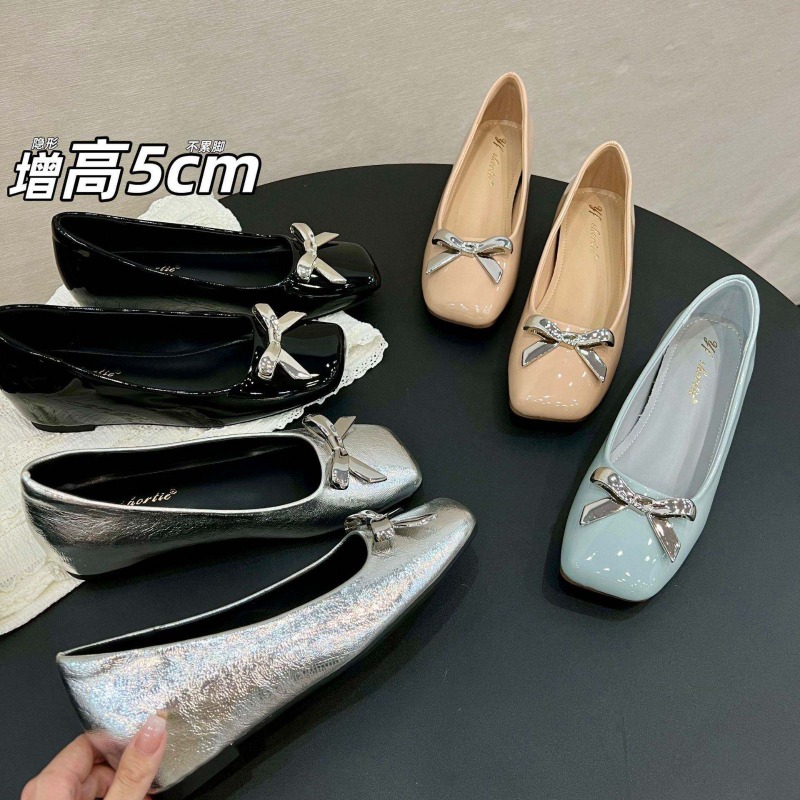 Art Style Bow Flat Shoes Women - Women'S Fashion Loafers 评论和价格