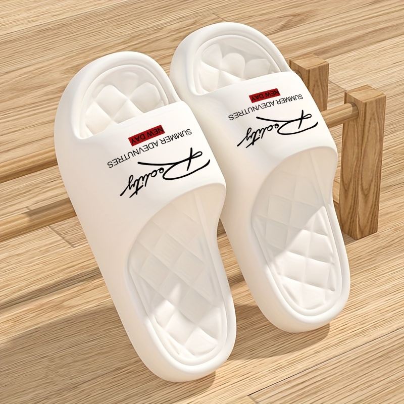 Couples Slippers Women Men Sof - Women'S Fashion Sandals 评论和价格