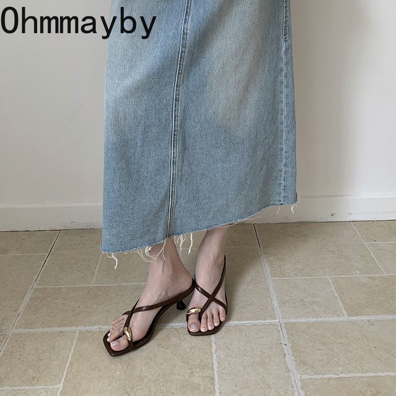 Designer Summer Metal Clip Toe - Women'S Fashion Designer Clothes 评论和价格