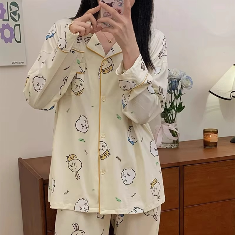 Kawaii Chiikawa Women's Sleepw - Women'S Fashion Pajamas 评论和价格