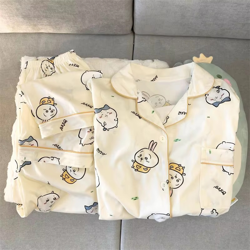 Kawaii Chiikawa Women's Sleepw - Women'S Fashion Pajamas 评论和价格