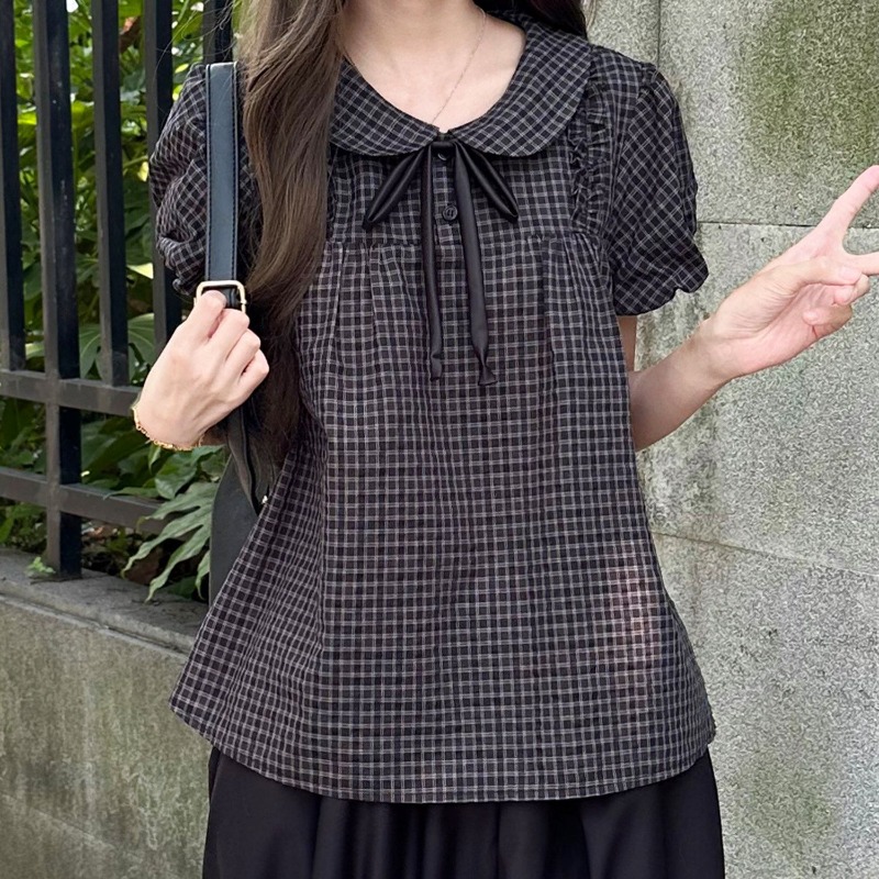 Kimutomo Women Shirts Peter Pa - Women'S Y2K Fashion Aesthetic 评论和价格