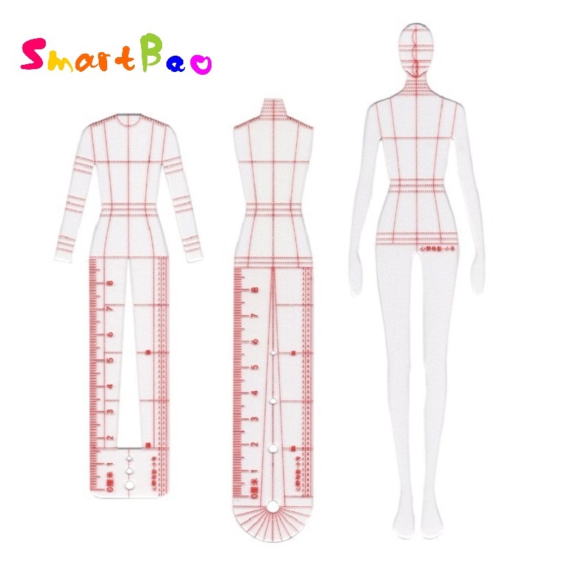 Women Fashion Drawing Ruler Fi - Women Fashion Figure Template 评论和价格