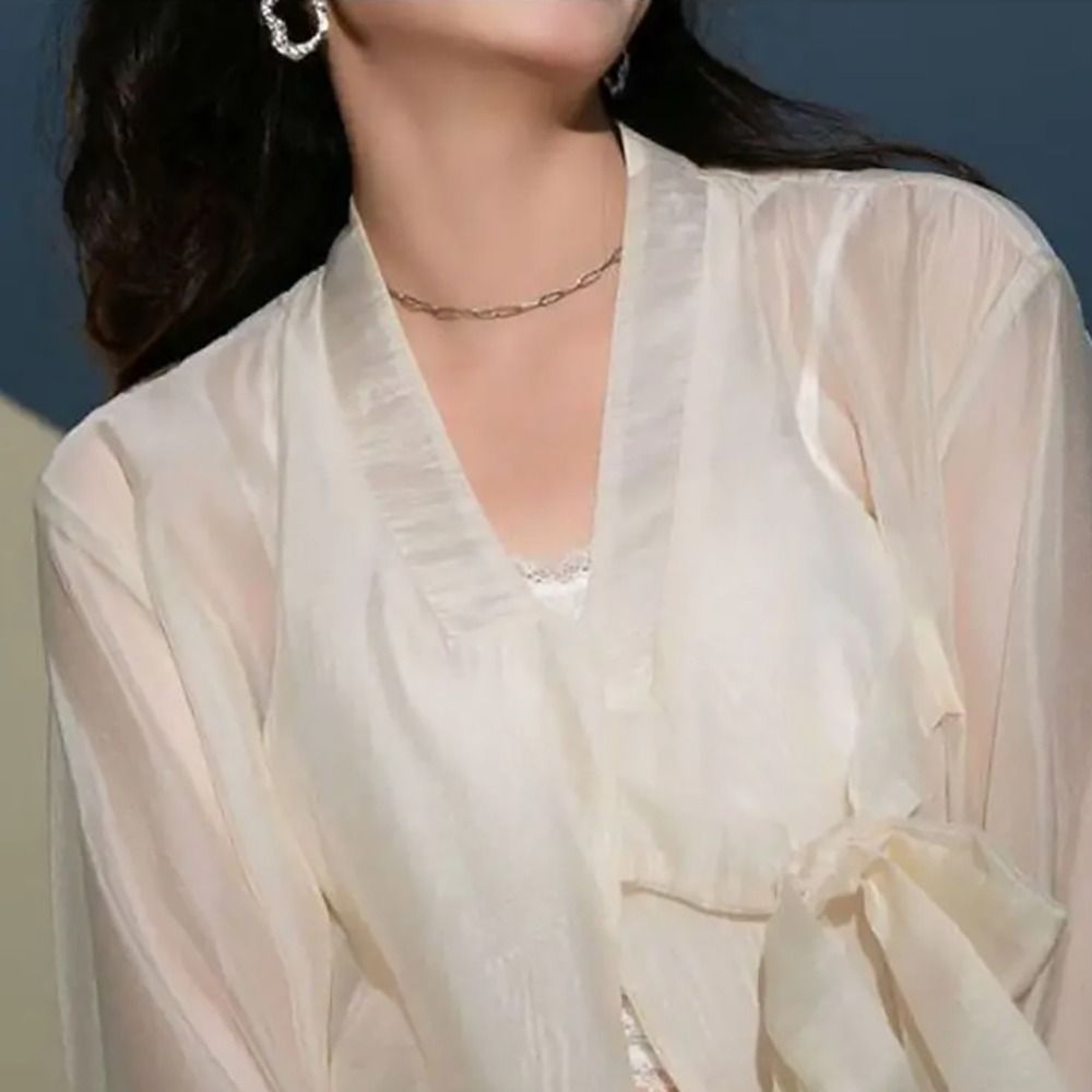 Hanfu Style Modal Ice Silk Sha - Women'S Fashion Knitwear 评论和价格