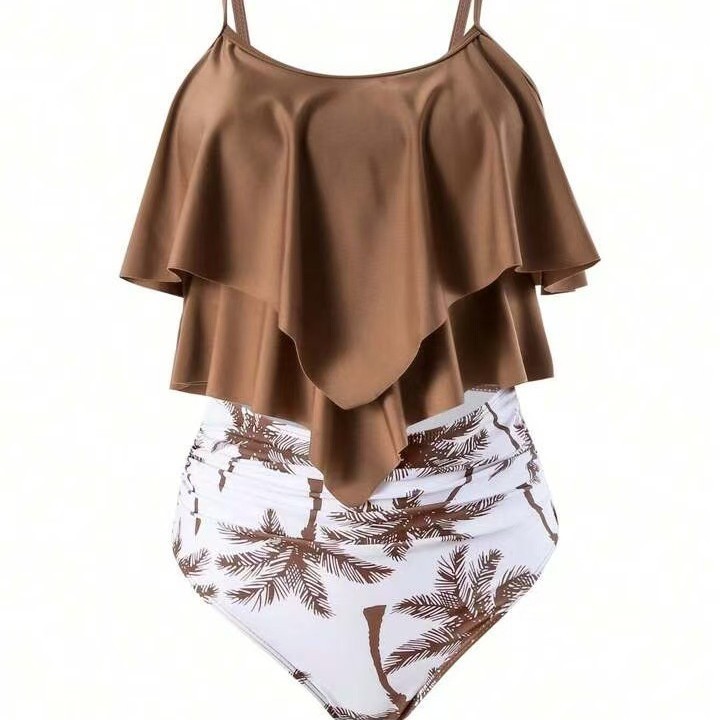 Women Bikini Ruffle Top High W - Crop Top Women 评论和价格