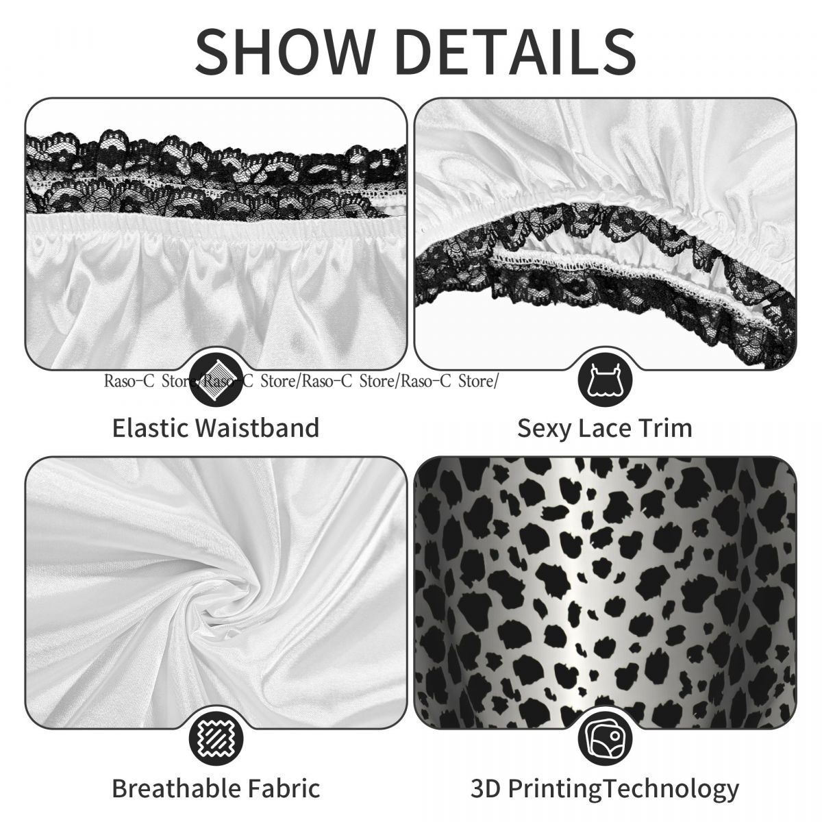 Funny Gag Granny Underwear Leo - Women'S Fashion Underwear 评论和价格