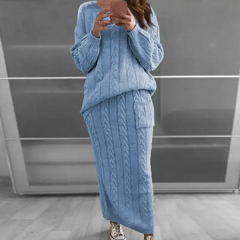 Sweater Women Set Autumn and W - Women'S Fashion Knitwear 评论和价格