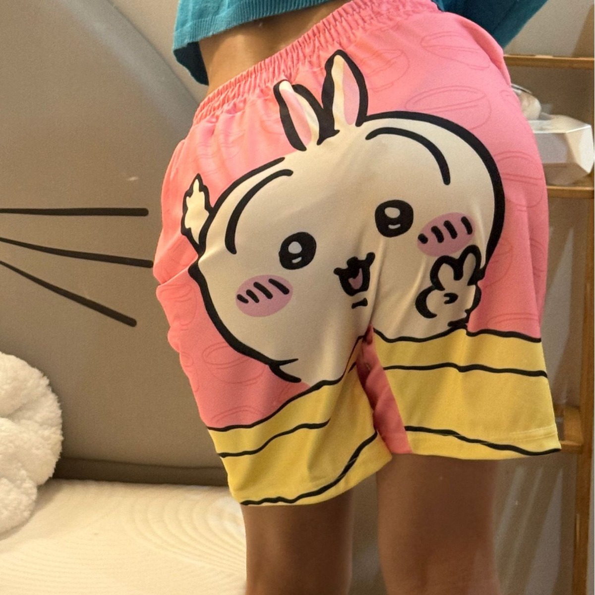 Chiikawa Y2K Usag Summer Coupl - Women'S Fashion Pajamas 评论和价格