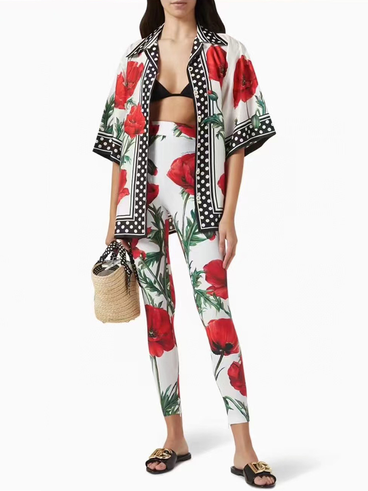 Designer retro geometric print - Women'S Fashion Pajamas 评论和价格