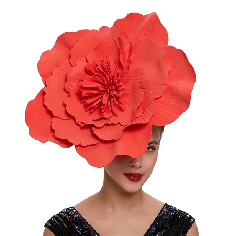 Women Large Flower Hair Band B - Women Fashion Photoshoot 评论和价格