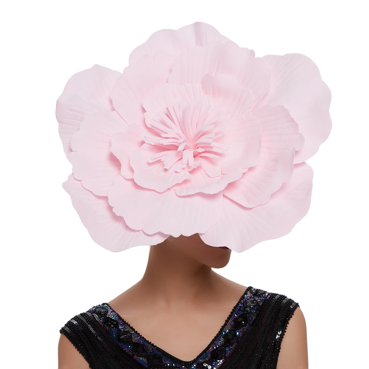 Women Large Flower Hair Band B - Women Fashion Photoshoot 评论和价格