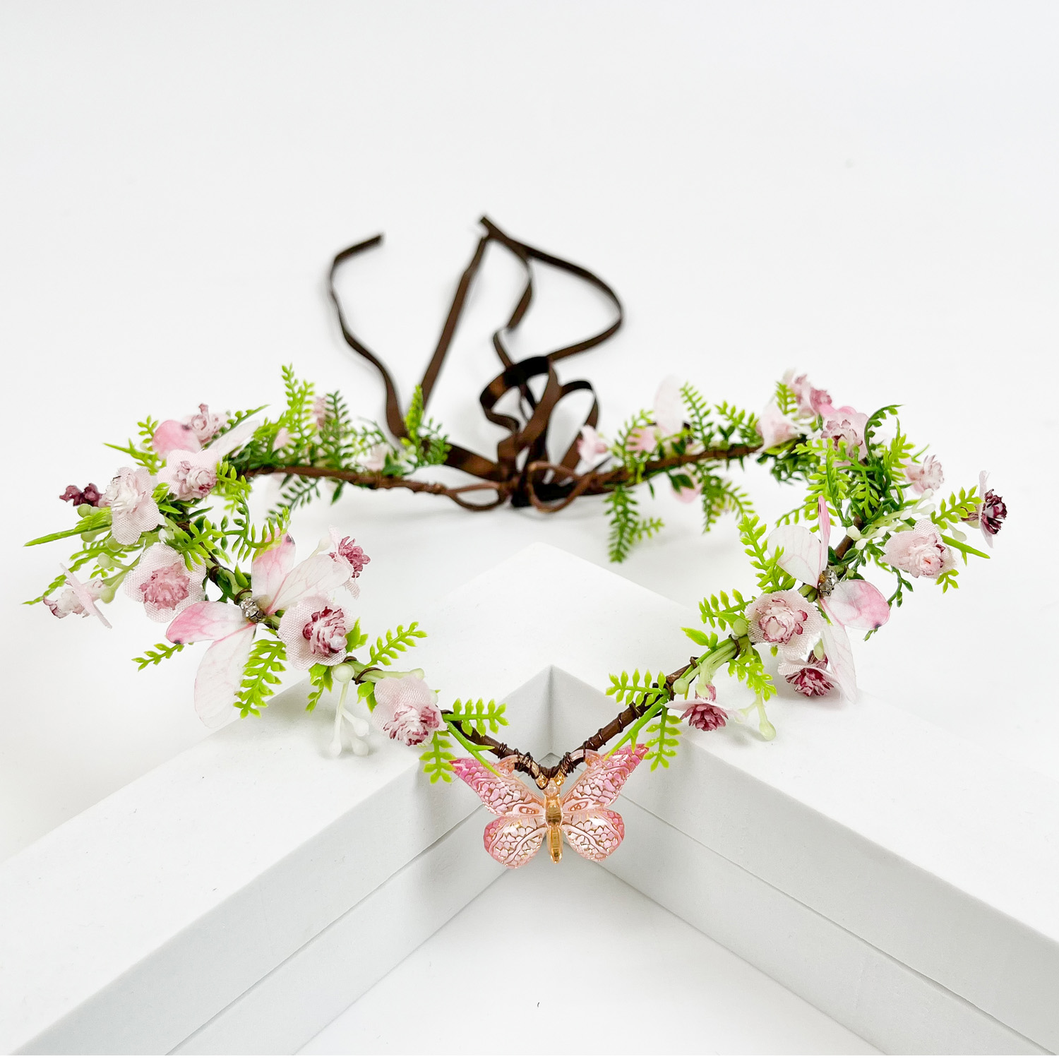 Flower Fairy Crown - Floral El - Women Fashion Photoshoot 评论和价格